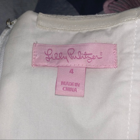 Lilly Pulitzer Multicolor Bowen Size 4 Dress - Picture 4 of 4